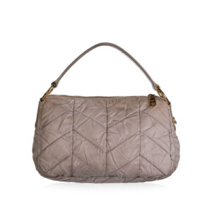 Prada Tessuto Quilted Hobo Handbag