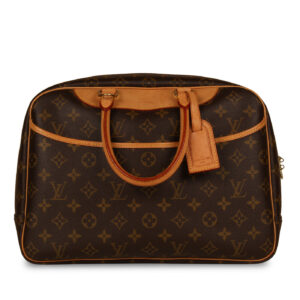 Louis Vuitton Monogram Canvas Deauville Luggage Bag