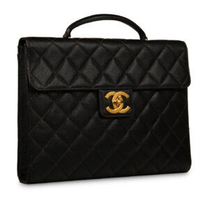 Chanel Vintage Caviar Briefcase