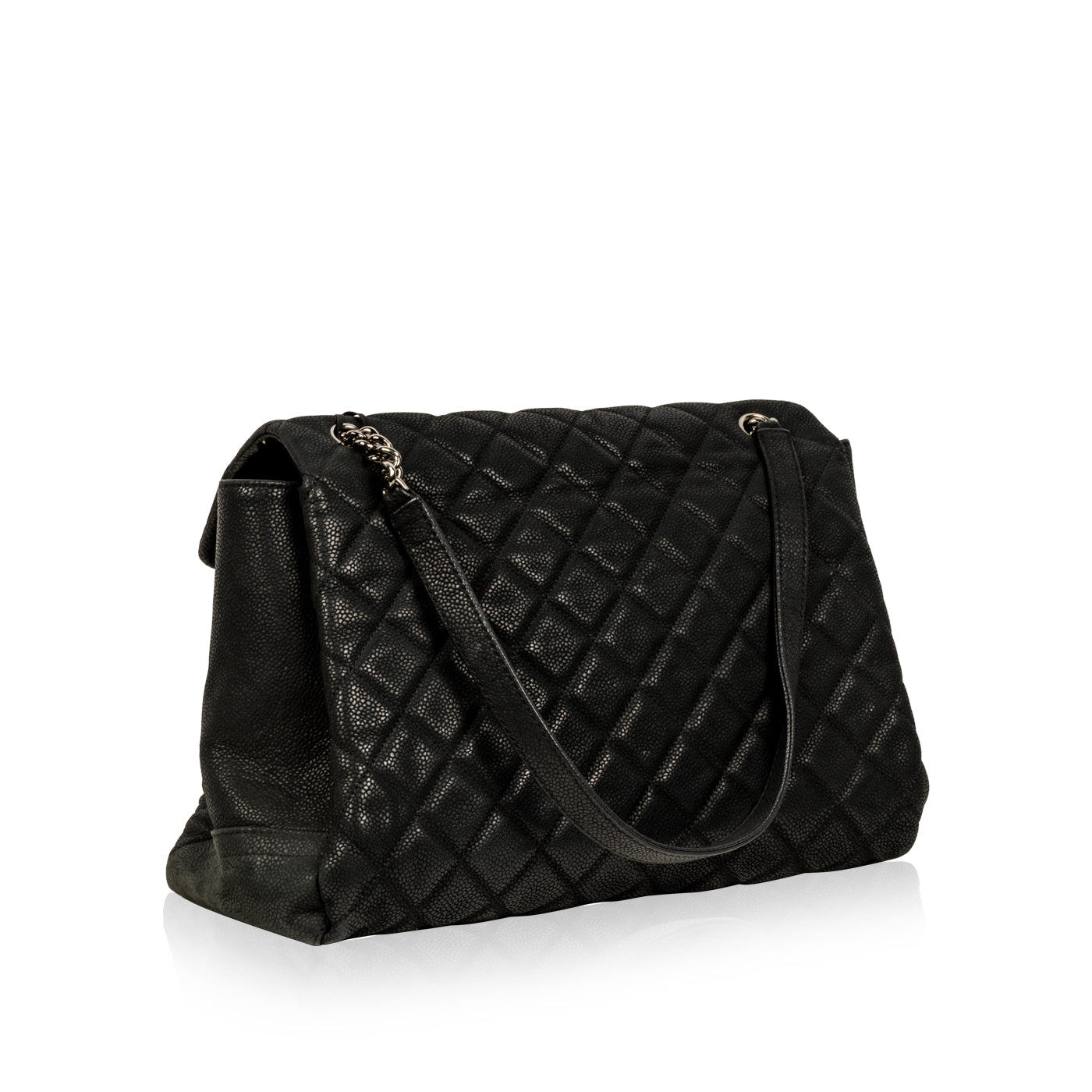 Chanel Accordion Shoulder Bag - Matte Caviar - Image 3