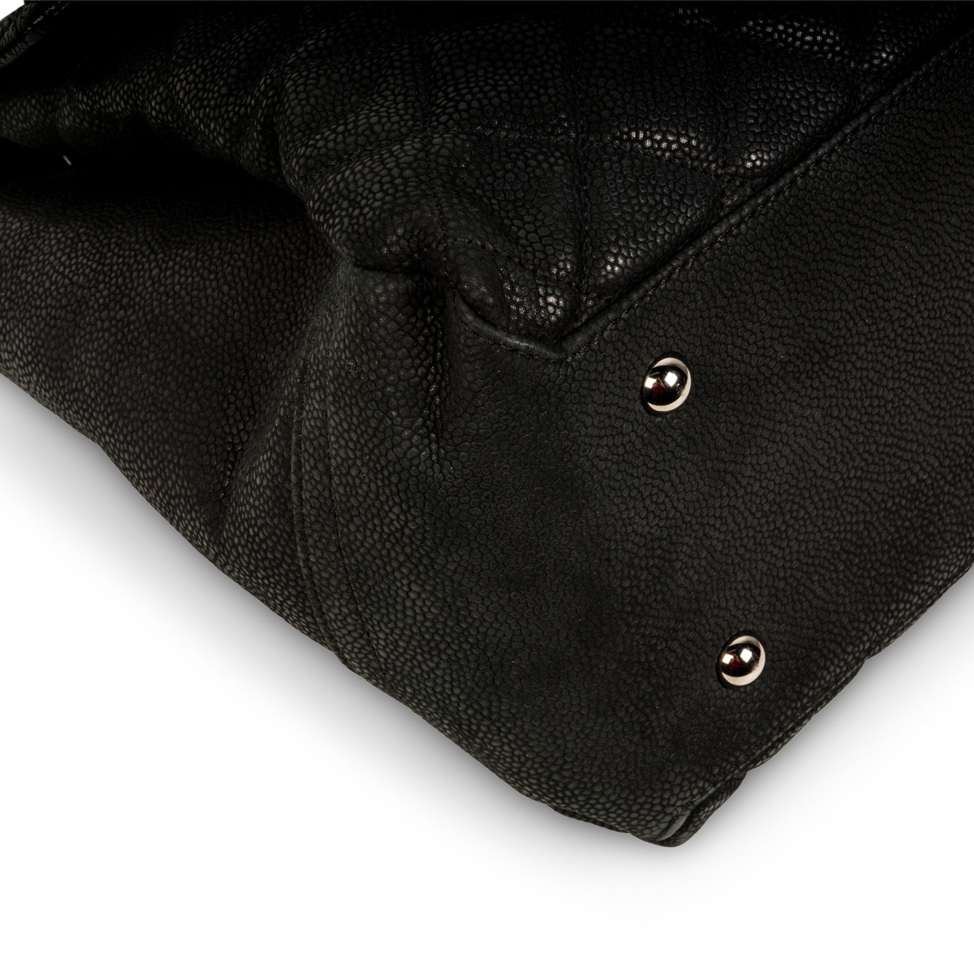 Chanel Accordion Shoulder Bag - Matte Caviar - Image 5