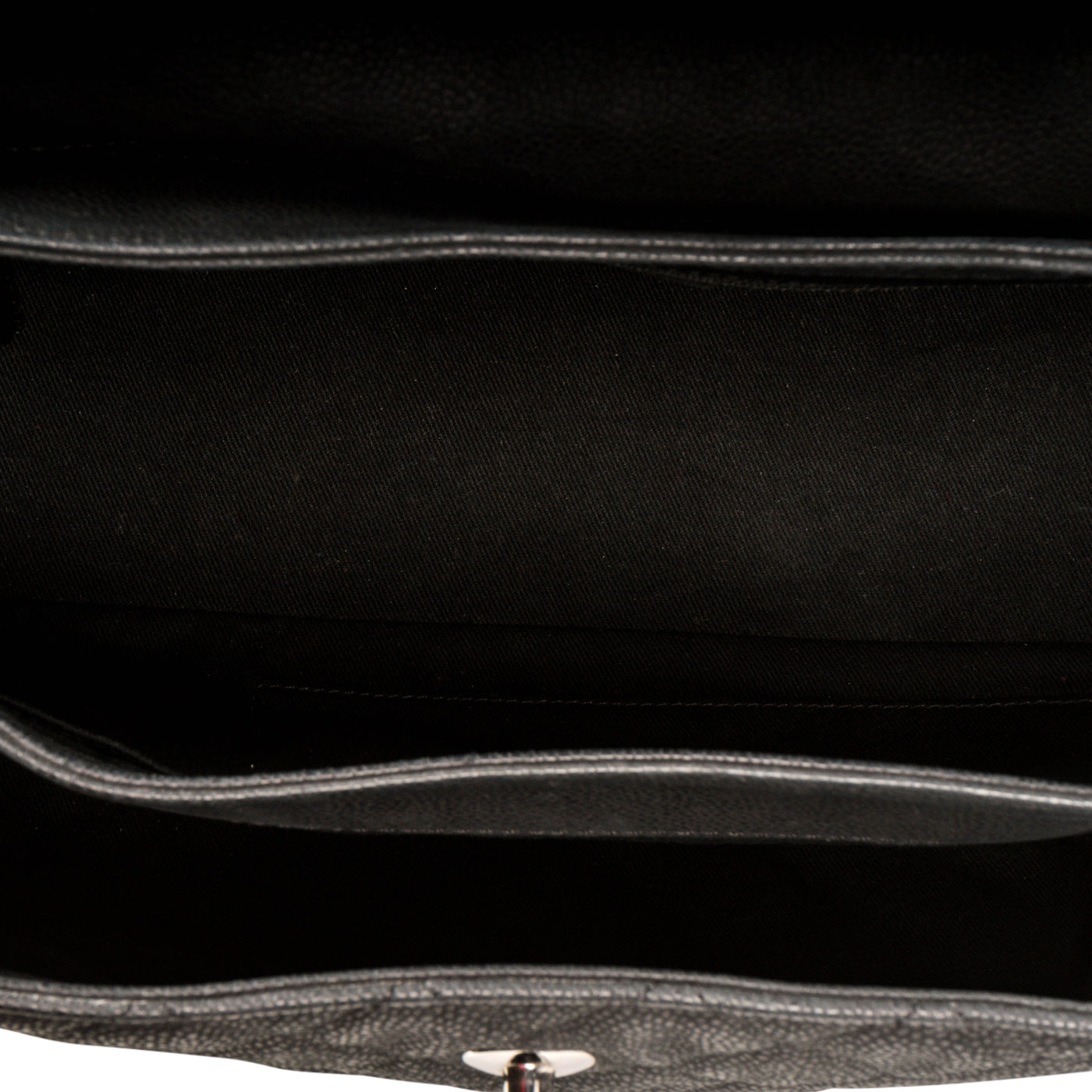 Chanel Accordion Shoulder Bag - Matte Caviar - Image 7