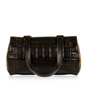 Chanel Vintage Quilted Bowler Tote