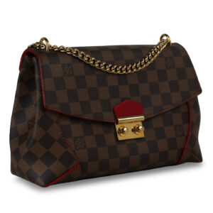 Louis Vuitton Caissa Clutch Cerise - Damier Ebene
