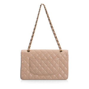 Chanel Beige Caviar Classic Flap Bag