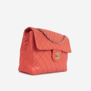 Chanel XL Maxi Flap - Coral