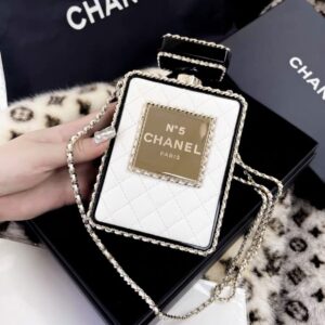 Chanel 22S  limited edition perfume bottle evening bag